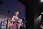 Małgorzata Goździk odbiera nagrodę Grand Prix. Fot. Jerzy Wypych