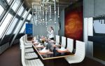 Zrekonstruowany salon w hotelu na Ještědzie. Fot. lidovky.cz