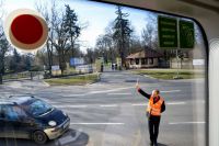 Przejazd przez ul. Zwycięską