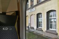 Stacja Kobierzyce z okien pociągu